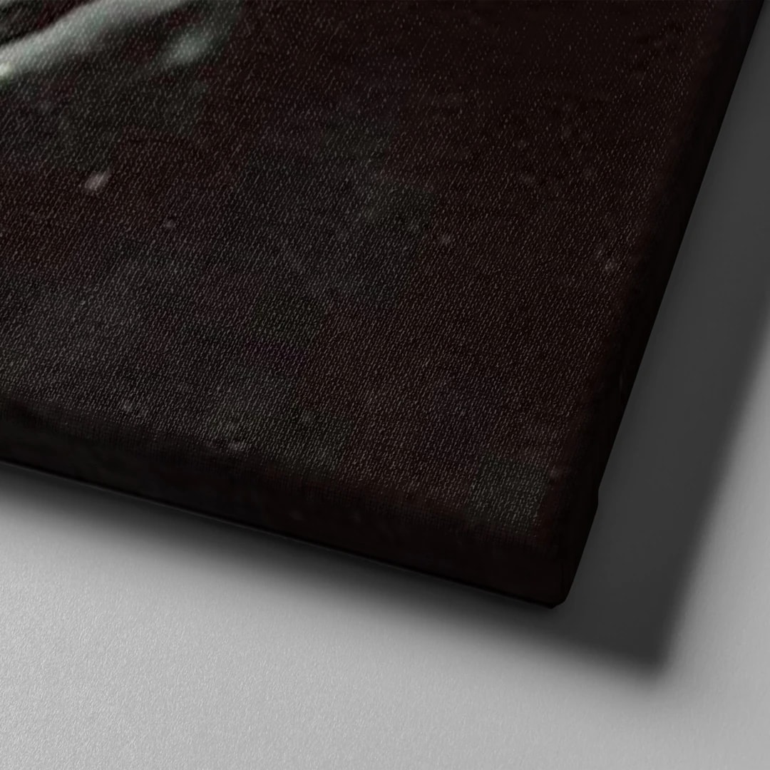 Şık Takım Elbiseli ve Fötr Şapkalı Atatürk Kanvas Tablo